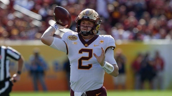 Morgan redshirted his first year at Minnesota in 2017 (Getty)