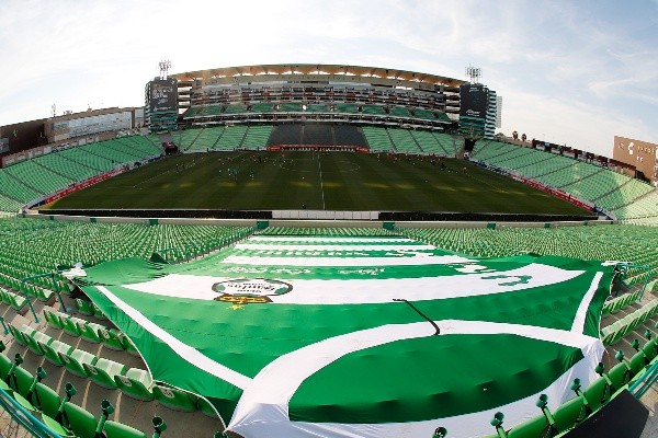 Así lucirá el estadio de Santos en lo que resta del 2020.