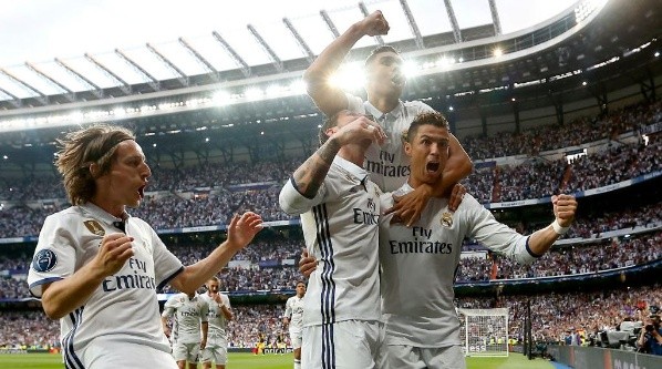 His hat-trick virtually secured Real Madrid’s place in the Champions League final.
