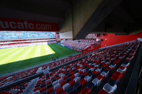 Así luce el Nemesio Diez de Toluca en tiempos de cuarentena.