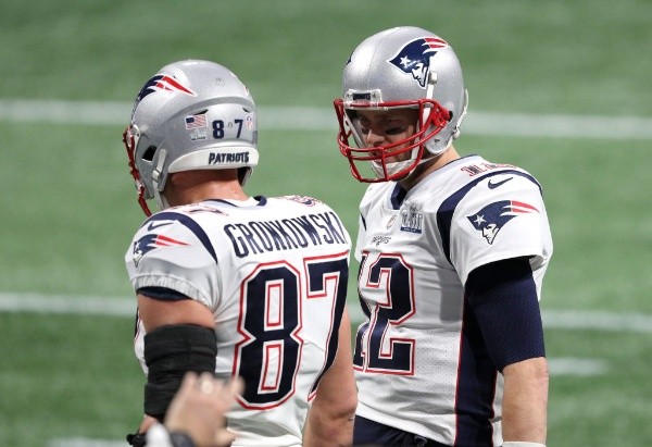 Gronkowski y Brady 