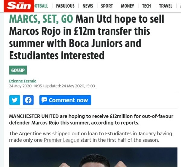 La información de 'The Sun'.