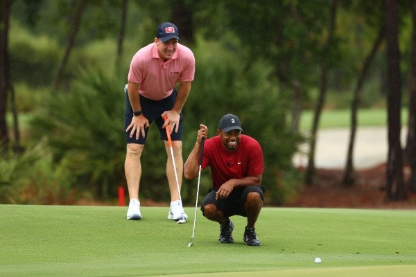 Manning y Tiger Woods fueron los ganadores de The Match (Foto: Getty Images)