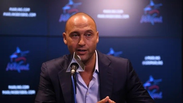 Derek Jeter, uno de los propietarios de Miami Marlins en MLB (Foto: Getty)