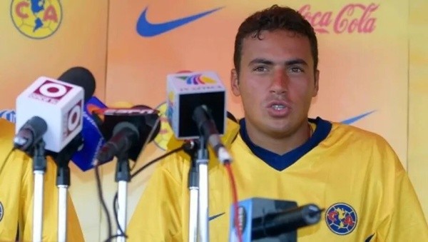 Ailton da Silva, en su presentación como jugador de América