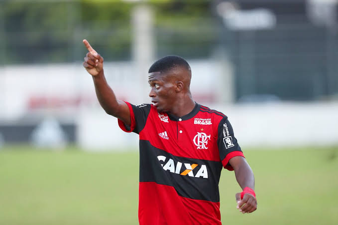 Michael se destacou na base Rubro-Negra. Foto: Divulgação/Flamengo