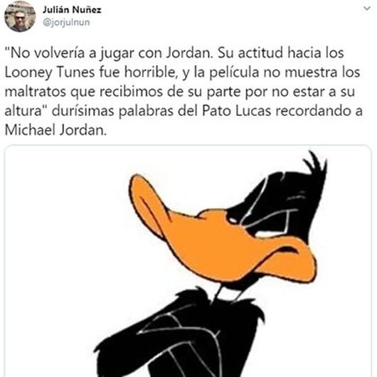 Meme sobre la serie de Jordan: ‘The Last Dance’. Foto: archivo particular.