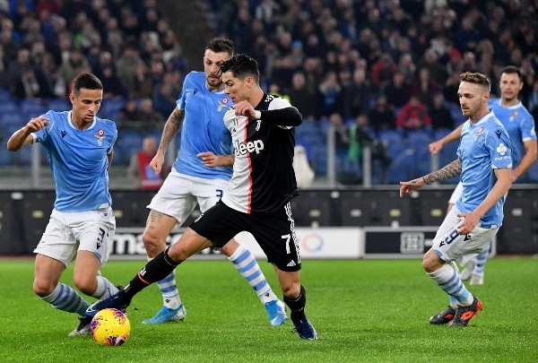 Existe apenas una unidad de distancia entre la Juventus y la Lazio (Foto: Getty)