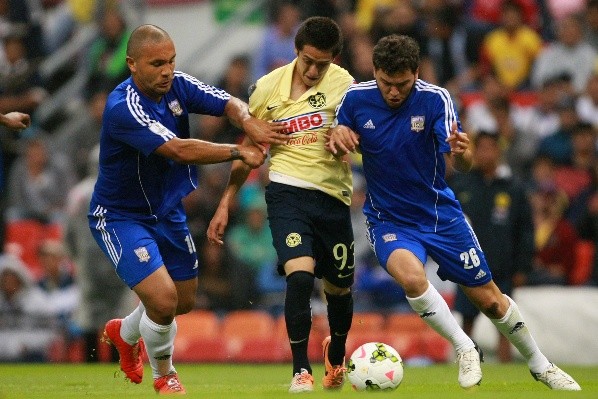 Francisco Cachis Rivera en la Conchampions con América (Foto: JAM MEDIA)