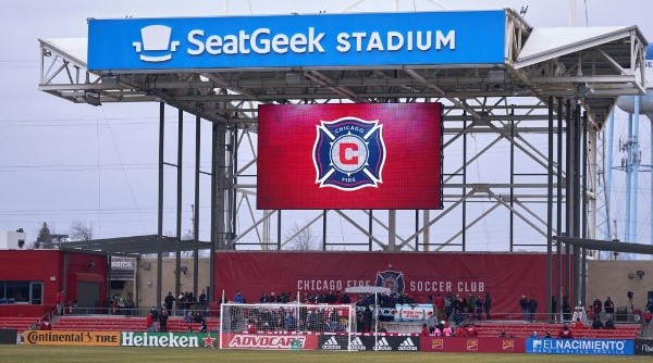 A general view of SeatGeek Stadium is seen during a MLS match between the Chicago Fire and Orlando City (Getty).