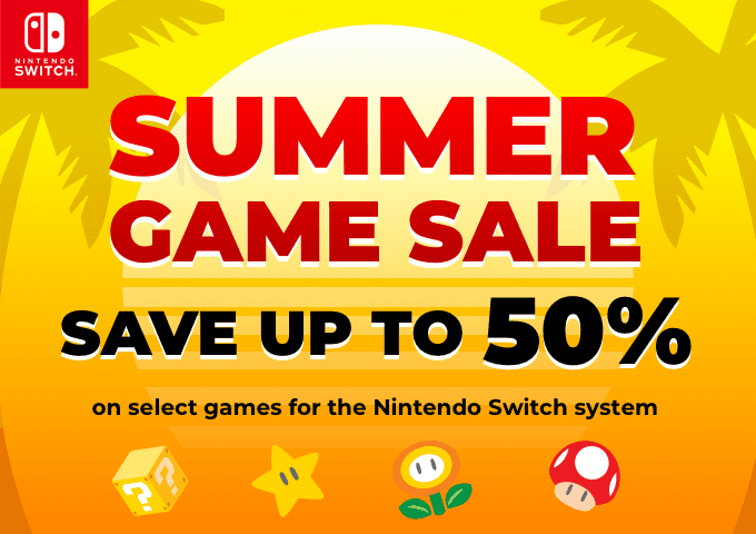 Summer Game Sale: Hasta 75% De Descuentos En Juegos De La Nintendo EShop