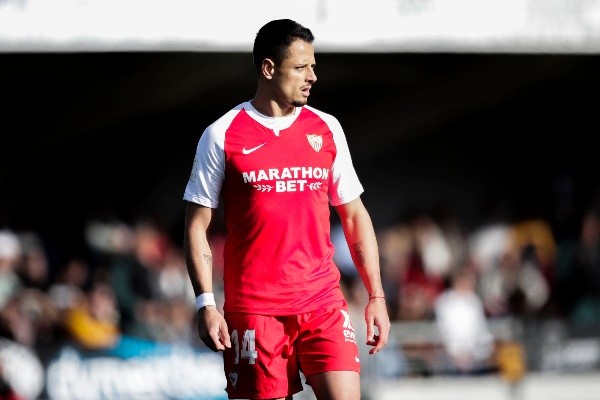 Chicharito arribó al Sevilla a mediados del 2019 (Foto: Getty)
