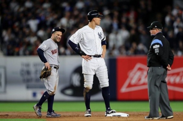 Yankees enfrentando a los Astros en 2017 (Foto: Getty)