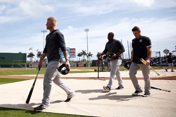 Jugadores de los Yankees