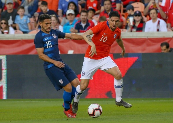 Valdés también hace experiencia en la Selección de Chile.