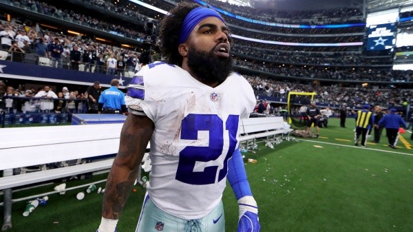 Ezekiel Elliott, corredor de Dallas Cowboys (Foto: Getty)