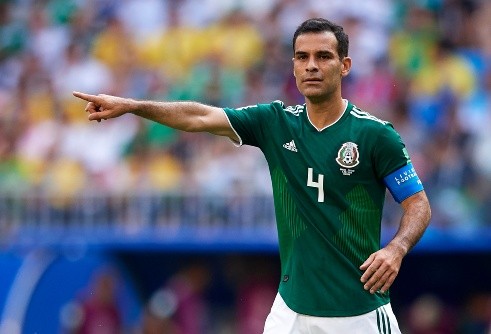 Rafael Márquez en el partido contra Brasil de Rusia 2018 (GETTY)