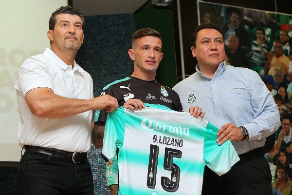 Lozano arribó a Santos Laguna a mediados del 2017 (Foto: JAM)