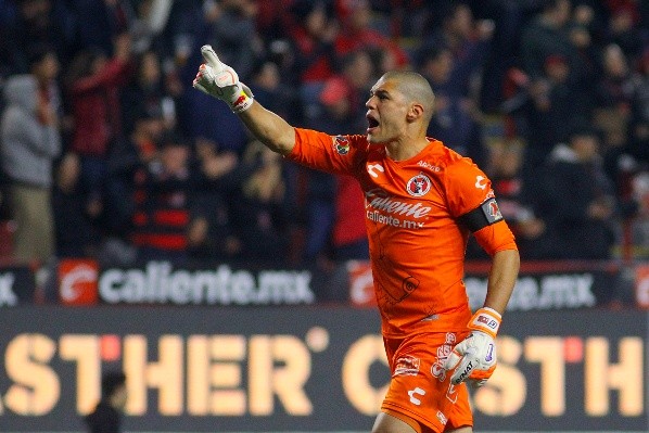 Gibrán Lajud, portero de Tijuana.
