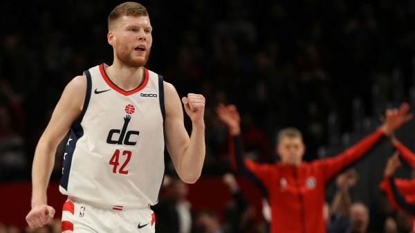 Bertans logró su mejor temporada en los Wizards (Getty)