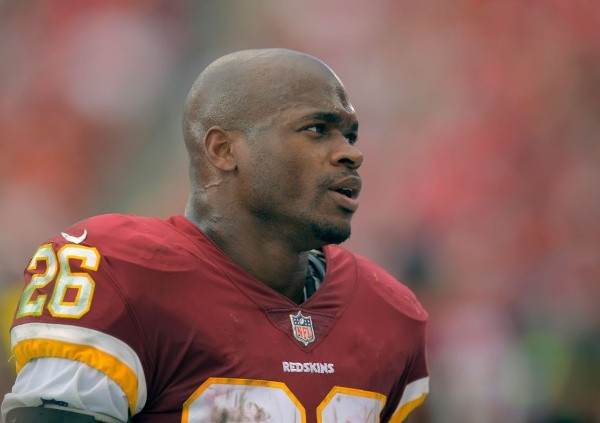 Peterson va por su 3° temporada en los Redskins (Getty)