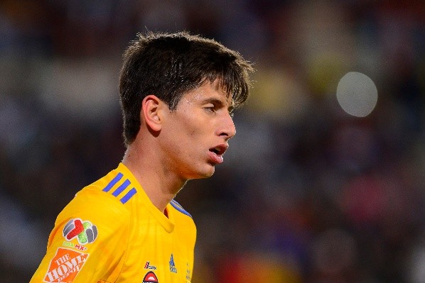 Damm en uno de sus últimos partidos con Tigres (JAM Media)