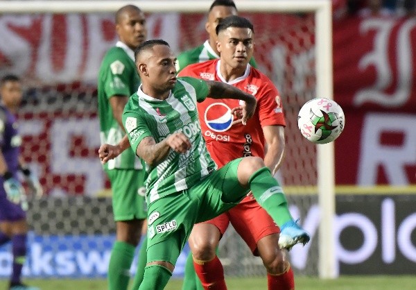 Desde mediados del 2019, Jarlan defiende la playera de Atlético Nacional (Foto: Getty)