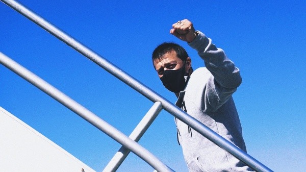 Matías Almeyda comanda a su equipo rumbo a Orlando (@SJEarthquakes)