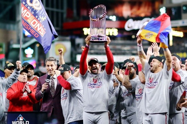 Washington Nationals, ganadores de la Serie Mundial 2019 (Getty)