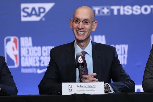 Adam Silver, Comisionado de la NBA (Getty)