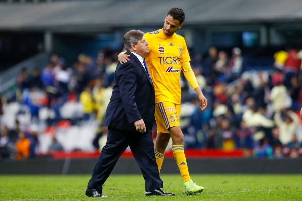 Reyes y Herrera juntos... pero en bandos separados (Getty Images)