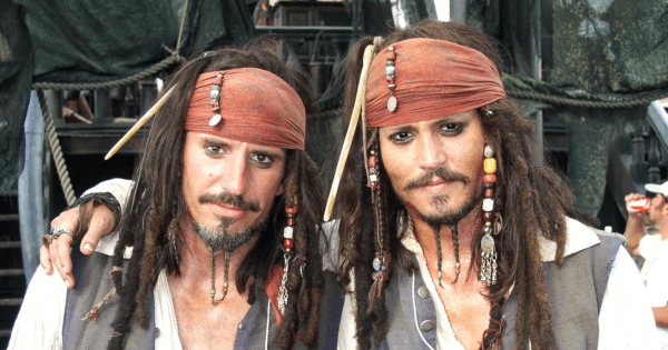 Esta foto del detrás de escena de &quot;Pirates of the Caribbean&quot; se hizo muy popular (Instagram)