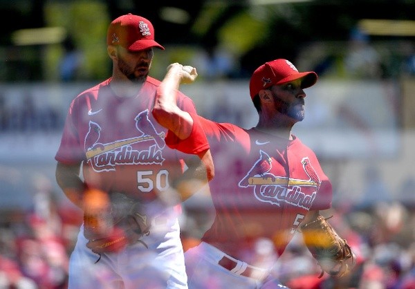 Adam Wainwright, lanzador de los Cardinals (Getty Images)