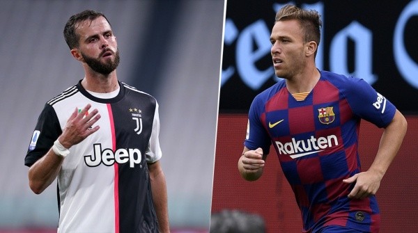 Pjanić y Arthur protagonizarían uno de los trueques más destacados del marcado (Fotos: Getty)