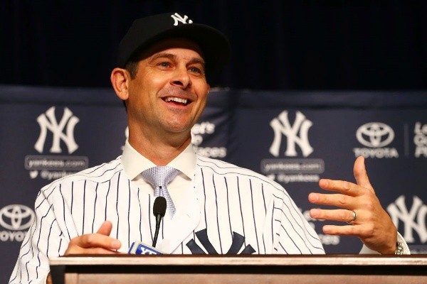 Aaron Boone, manager de los Yankees (Getty)