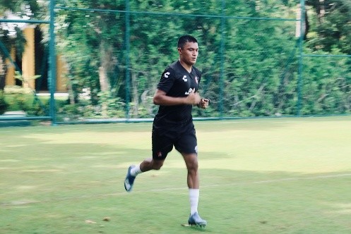 Nueva playera de entrenamiento de Atlas (Prensa Atlas)