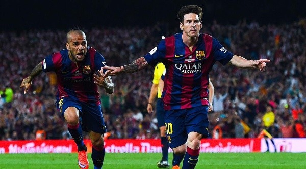His goal helped Barcelona win the Copa del Rey final (Getty).