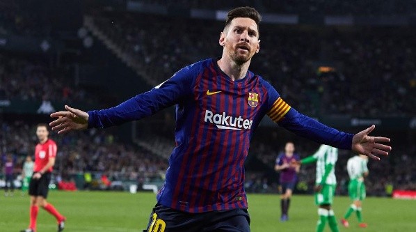 He scored a hat-trick, which included a remarkable goal in this game (Getty).