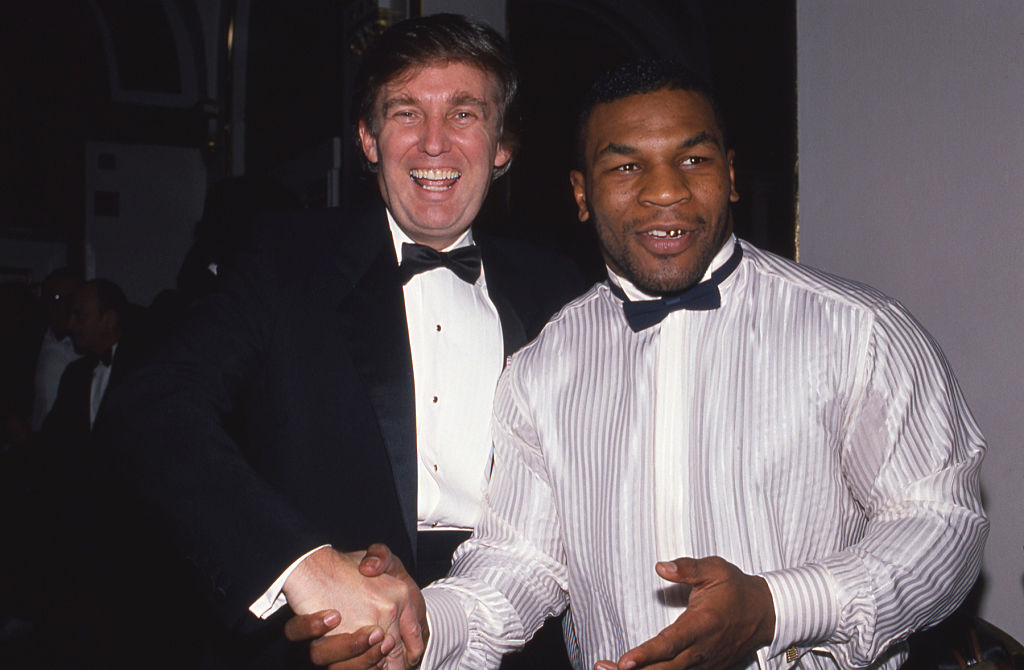 Donald Trump y Mike Tyson 