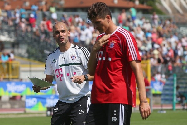 Para algunos el Mellizo es mejor que Goméz, quien tuvo como DT a Guardio en Bayern Munich (Getty Images).