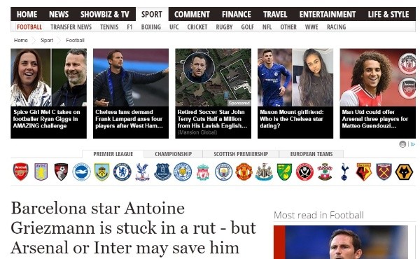 La información de 'Daily Express'.