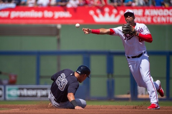 Yankees vs Nationals en el Spring Trainning (Getty Images)