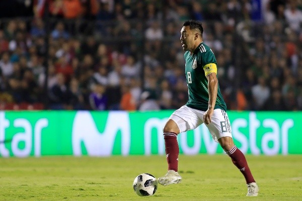 Fabián portando el brazalete del Tri (Getty Images)