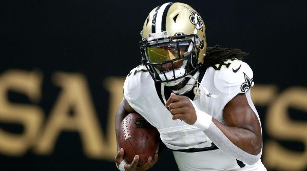 Kamara has 38 career touchdowns. (Getty)