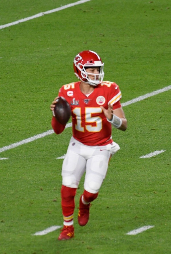 Mahomes, el hombre récord (Getty).