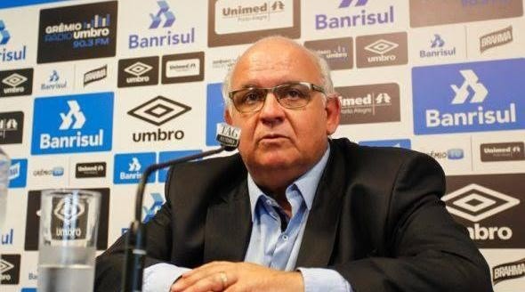 Romildo Bolzan Júnior comanda o clube desde 2014. (Foto: Lucas Uebel/Grêmio)