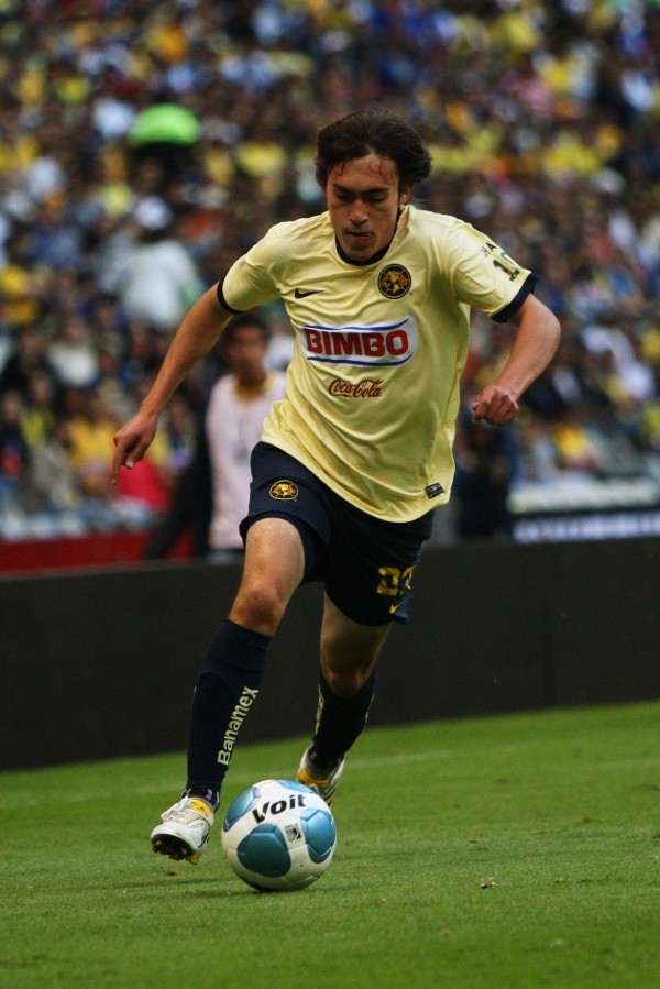 Shaggy Martínez como jugador del América. (JamMedia)
