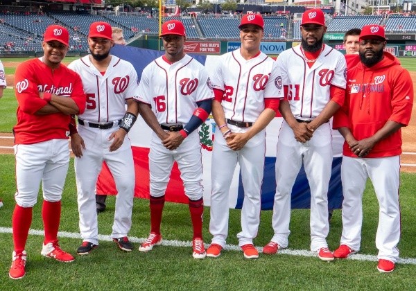 Seis jugadores dominicanos tiene Washington Nationals (Getty)