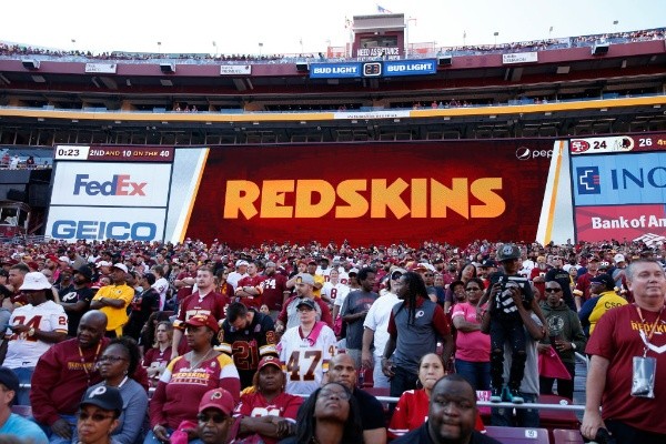 Aficionados de los Washington Redskins