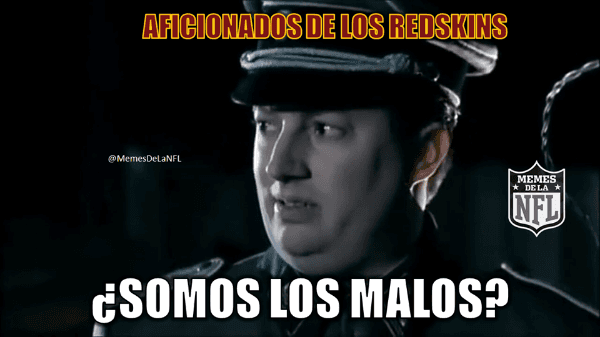 Memes sobre los Redskins (Memes de la NFL)